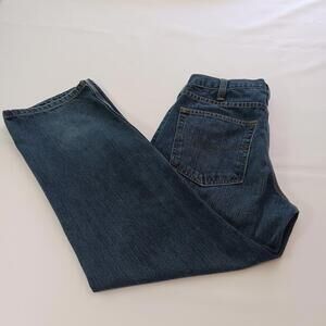 Carhartt 101483-968 Men's Blue Cotton Blend Relaxed Fit Denim Jeans Size (32×28)